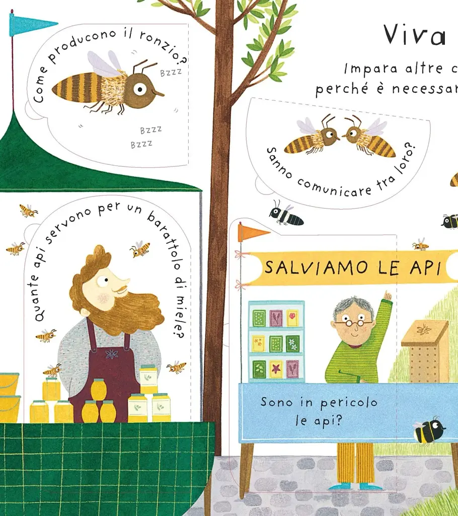 Lift-the-Flap First Questions & Answers: Why Do We Need Bees? - фото 2