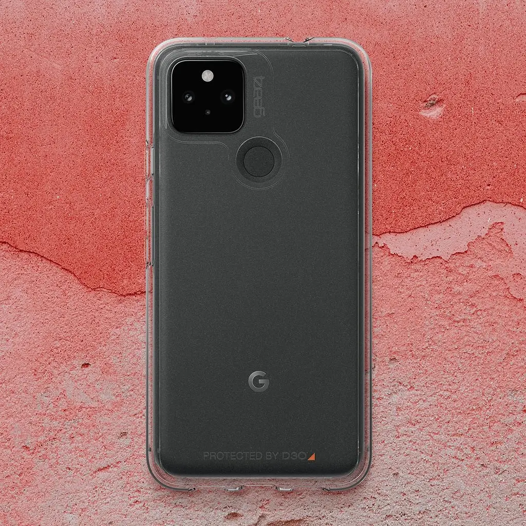 Протиударний прозорий чохол GEAR4 Crystal Palace з антимікробним покриттям для Google Pixel 5 (6") - фото 3