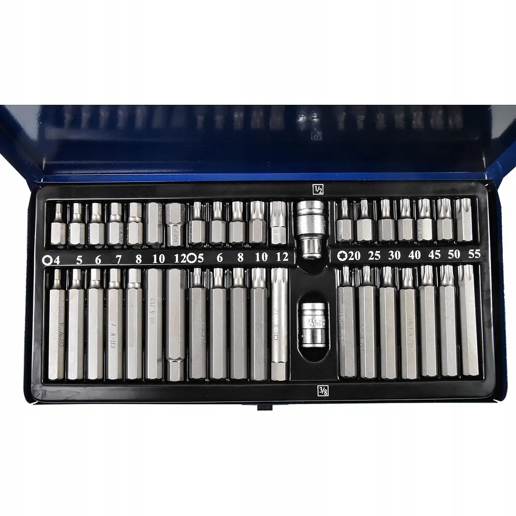 Набір біт 10 мм HEX, TORX, SPLINE 40од. СТАНДАРТ SDBS0040 - фото 3