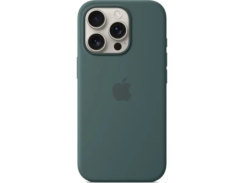 Чохол для смартфона Apple iPhone 16 Pro Silicone Case with MagSafe - Lake Green (MYYR3) - фото 3