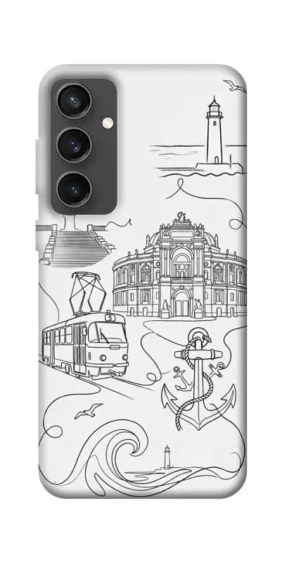 TPU чохол Demsky Odesa spirit для Samsung Galaxy S24 FE
