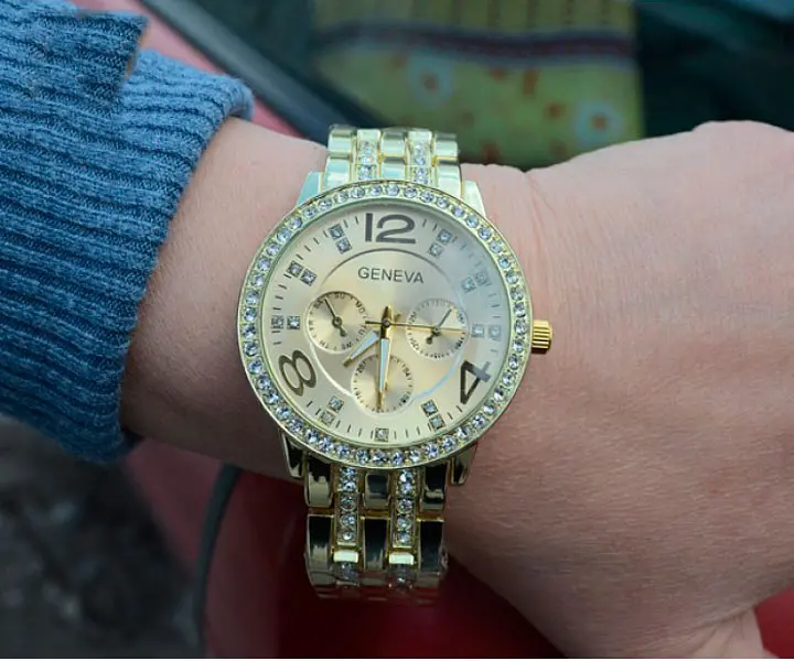 Часы Geneva Gold - фото 12