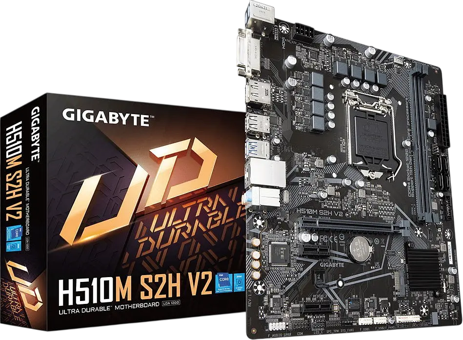 Материнська плата Gigabyte H510M S2H V2 LGA 1200 (H510M S2H V2) Б/В - фото 2