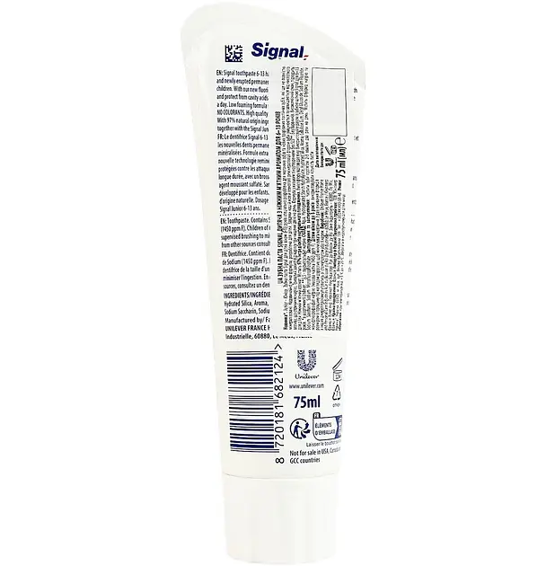 Зубна паста Signal дитяча з ніжним м’ятним ароматом 6-13 років 75 мл - фото 4