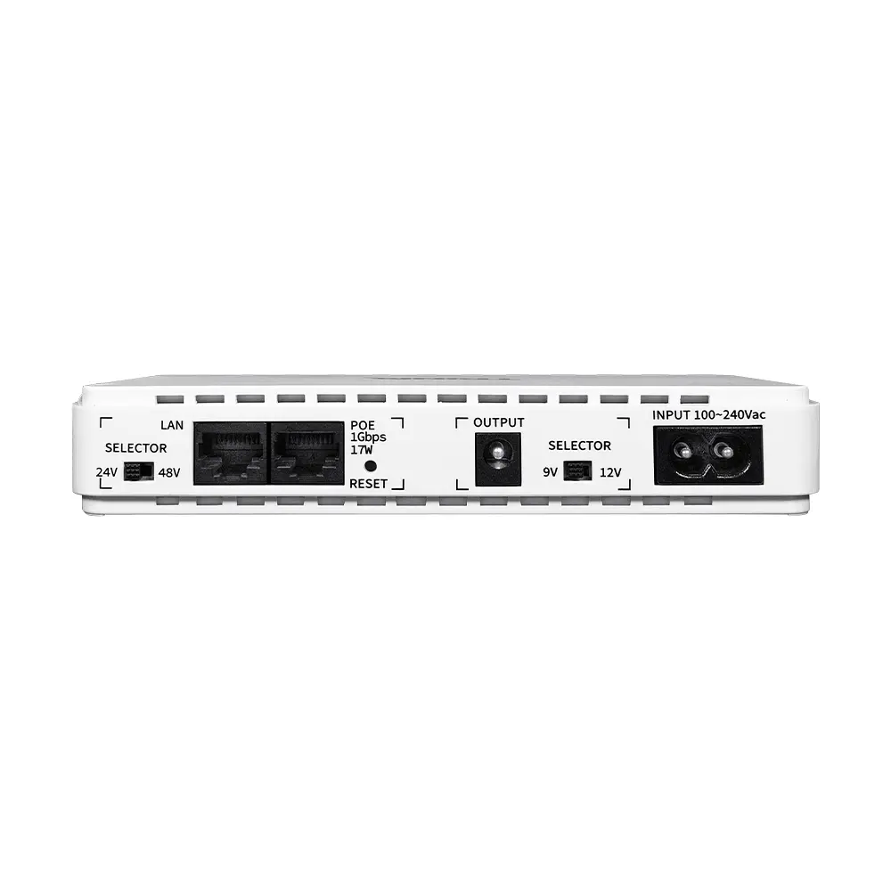 Джерело безперебійного живлення DC UPS Trinix TRX-MUPS-1748 PoE (10000mAh) 5V/9V/12V/24V/48V/PoE 1Gbps, Li-ion 4*2.5Ah, для роутера і медіаконвертера (42-00147) - фото 5