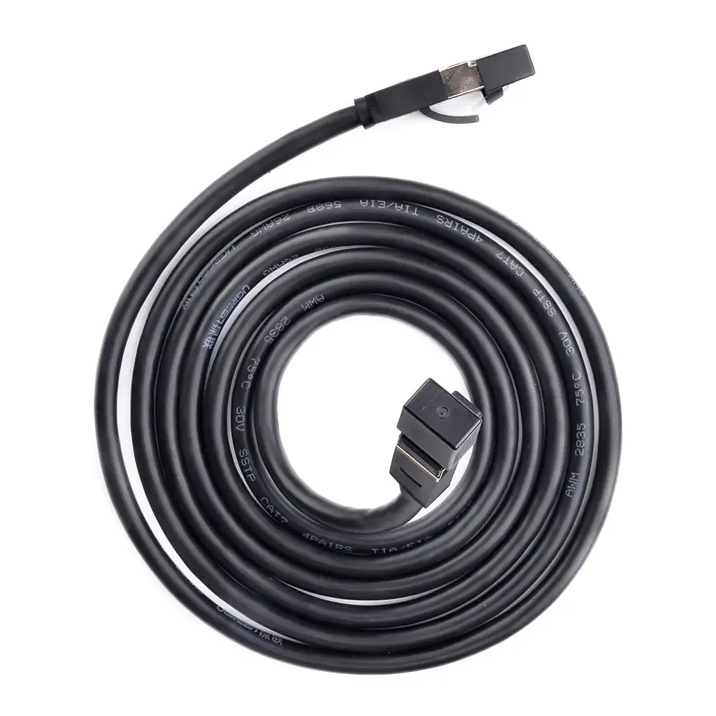 Патч-корд 5м, F/FTP cat 7 RJ-45 black Ugreen (U_11271) - фото 6