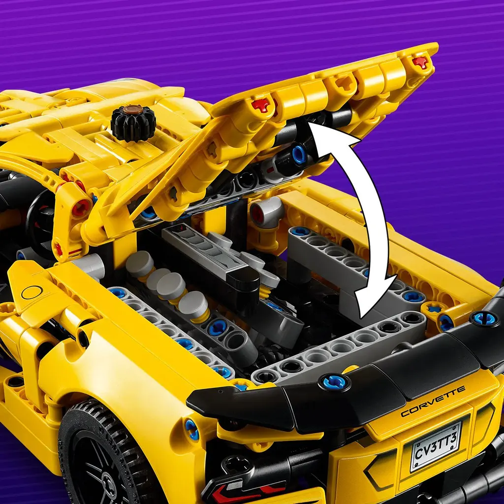 Уцінка. Конструктор LEGO Technic Chevrolet Corvette Stingray 732 деталі (42205) - фото 5