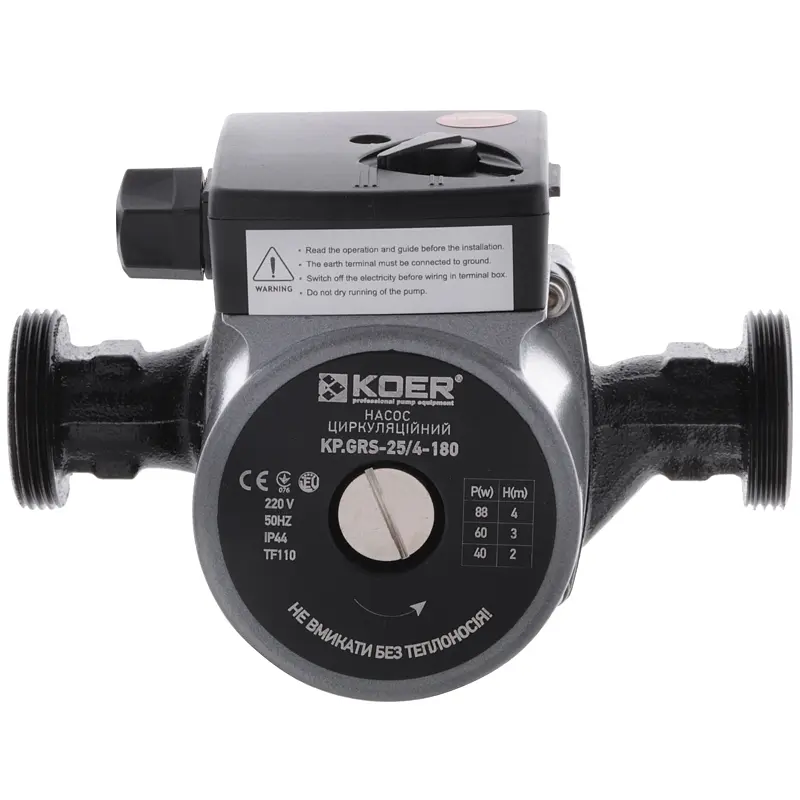 Насос циркуляційний відцентровий Koer Kp.GRS-25 / 4-180 KP0248 - фото 3