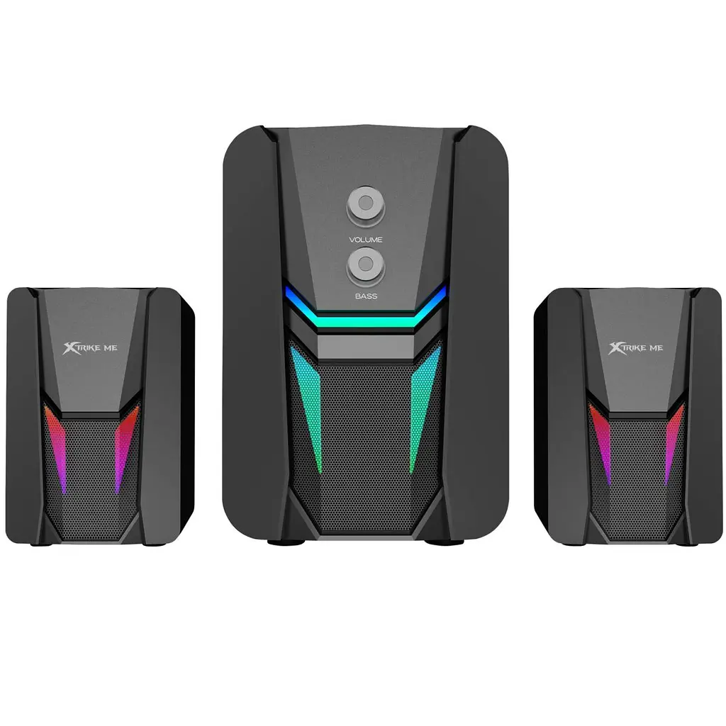 Акустична система 2.1 XTRIKE ME SK-612, 11Вт LED USB (SK-612) - фото 5