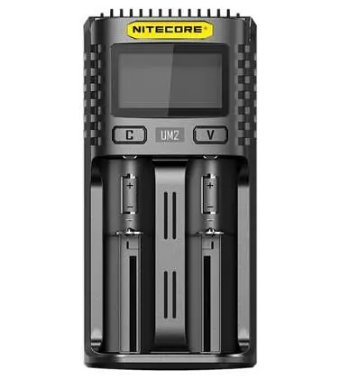 Универсальное зарядное устройство для аккумуляторов Nitecore UM2 на 2 канала - фото 3