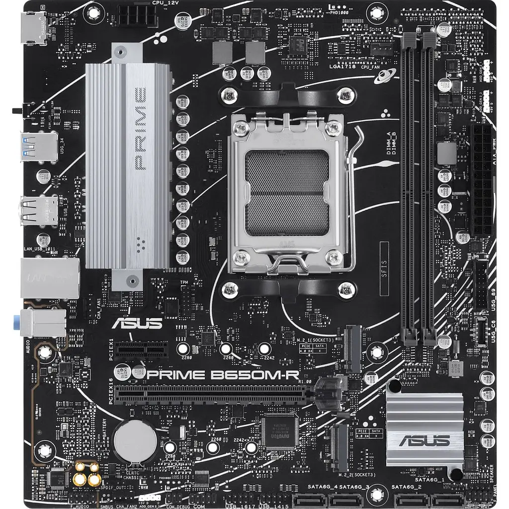 Материнська плата Asus Prime B650M-R (90MB1H30-M0EAY0) [175728] - фото 2