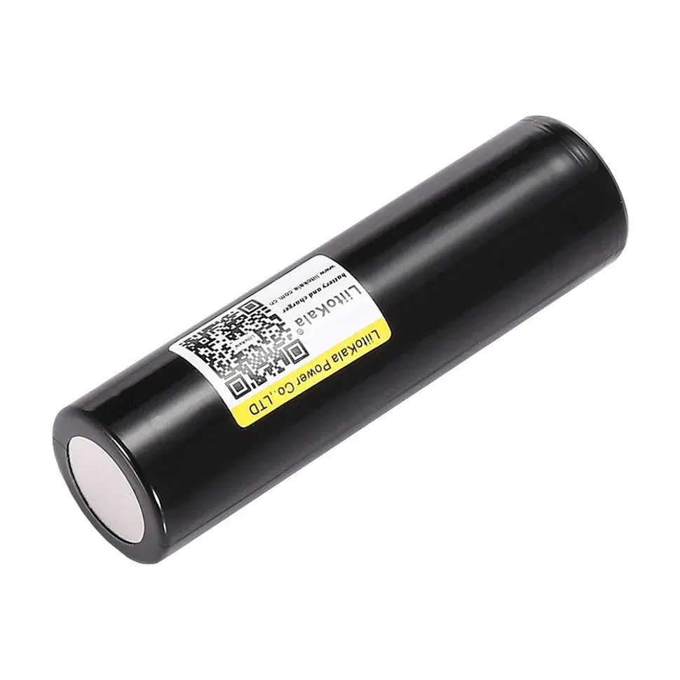 Акумулятор 18650 3500mah (3300-3500mah), 3.7V(2.75-4.2V), Black Liitokala (Lii-35A-JT) - фото 2