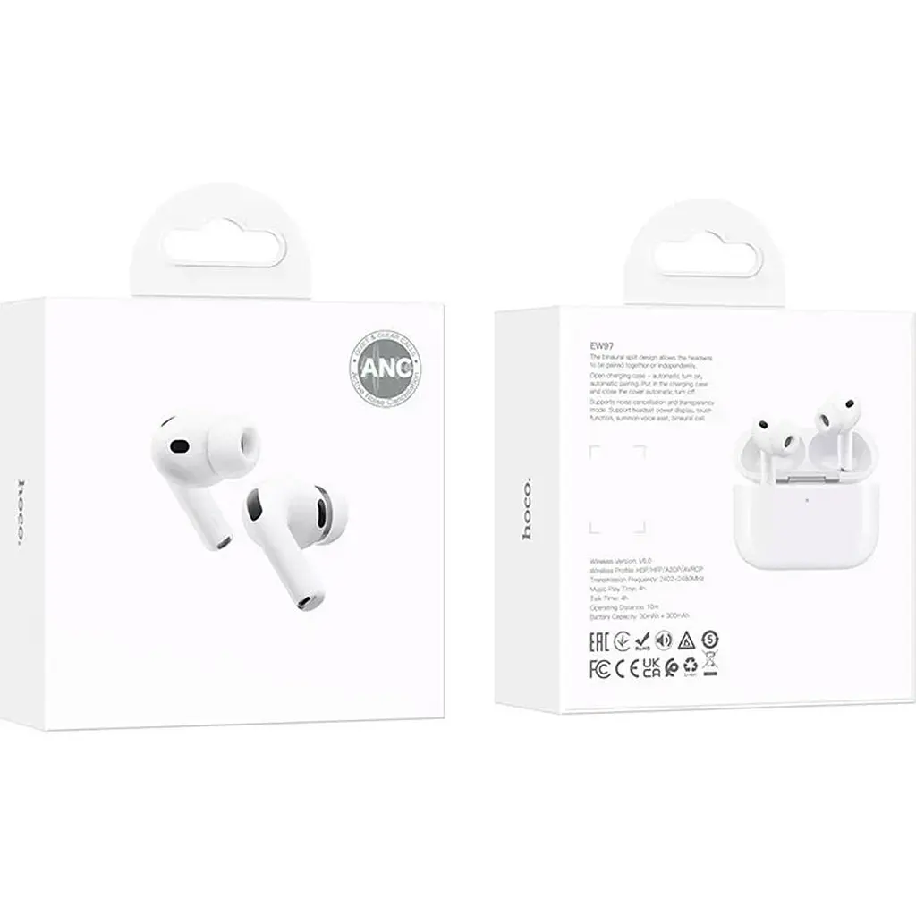 Наушники Hoco EW97 White - фото 7