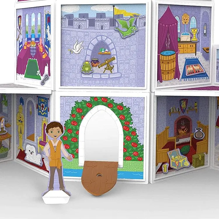 Игровой набор Melissa & Doug Средневековый замок магнитный (MD30662) - фото 3