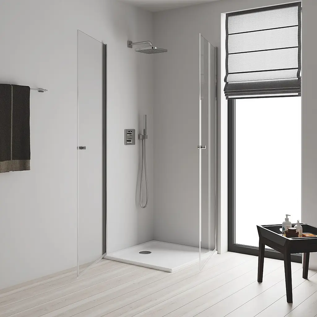 Лійка для верхнього душу з тримачем Grohe Tempesta 250 Cube 26687000, Хром - фото 8