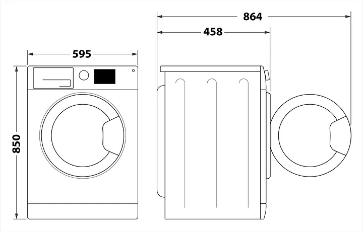 Пральна машина Whirlpool WRBSS 6239 W UA інвертор - фото 6