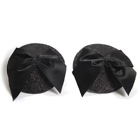 Пестіс Bijoux Indiscrets Burlesque pasties Glitter And Bow - фото 2