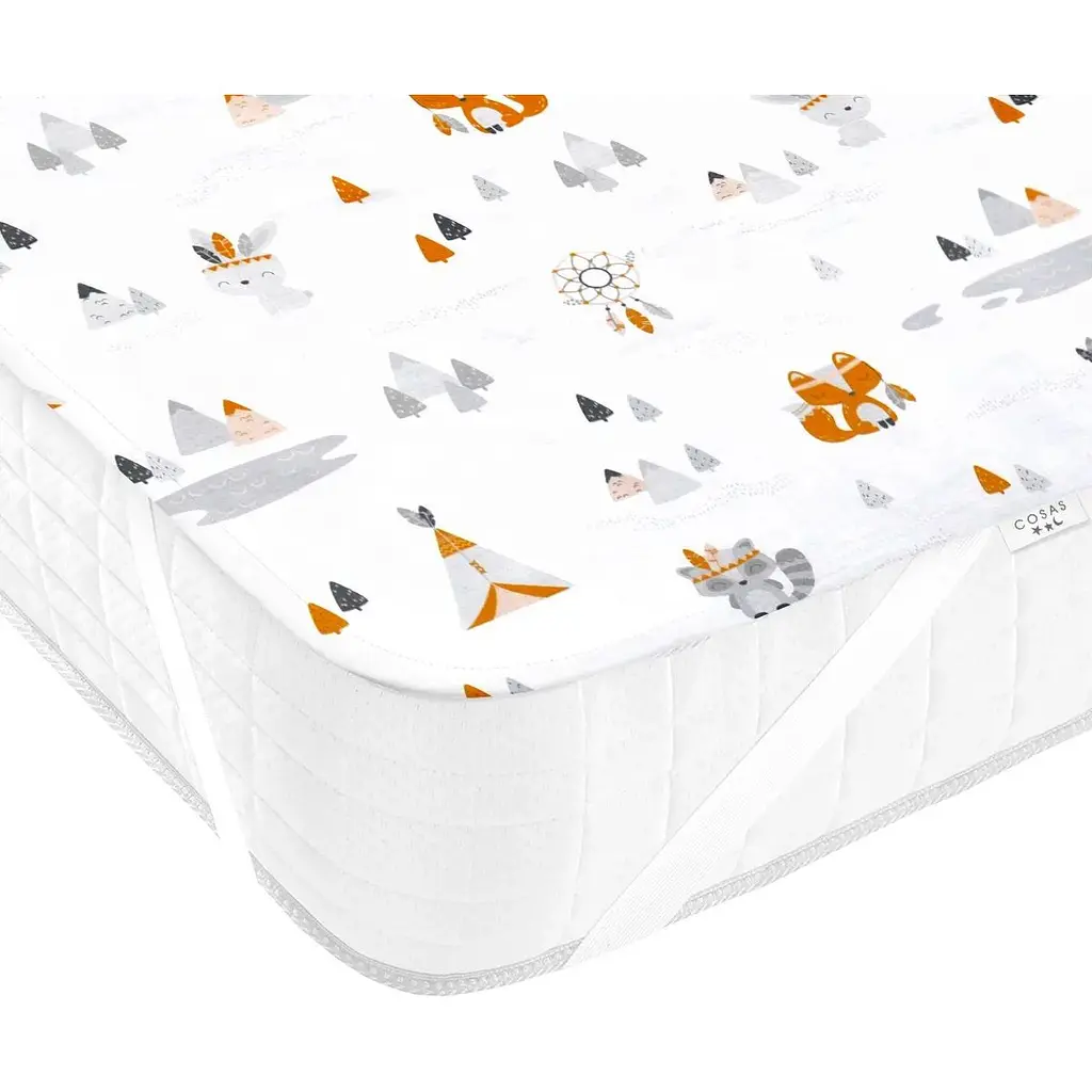 Наматрасник непромокаемый Cosas Dream Animals 70х120 см белый (WaterSheet_AnimalsDream_120) - фото 3