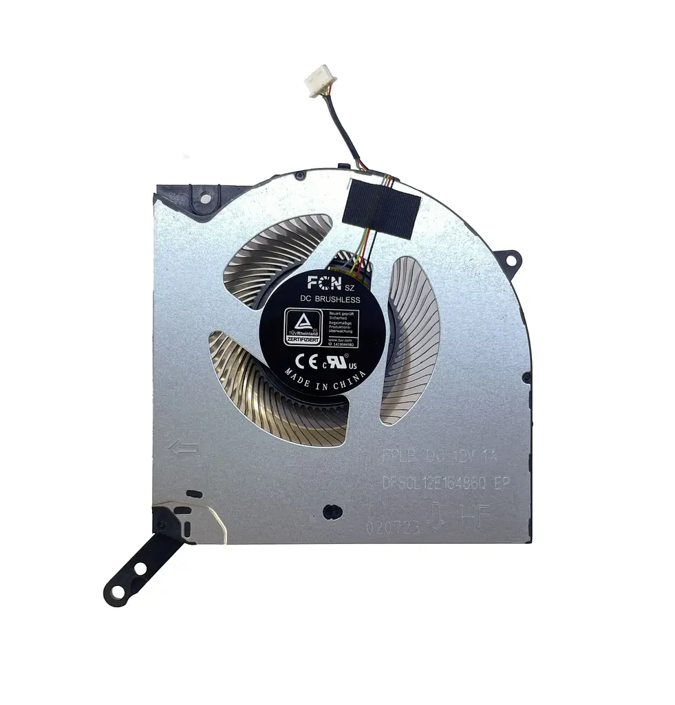 Вентилятор Lenovo кулер (GPU Fan 12V) для моделей ноутбука Legion 5 Pro 16IAH7H (82RF), 16IAH7 (82S0), 16ARH7 (82RY), 16ARH7H (82RG) (DFSCL12E16486Q) - фото 2