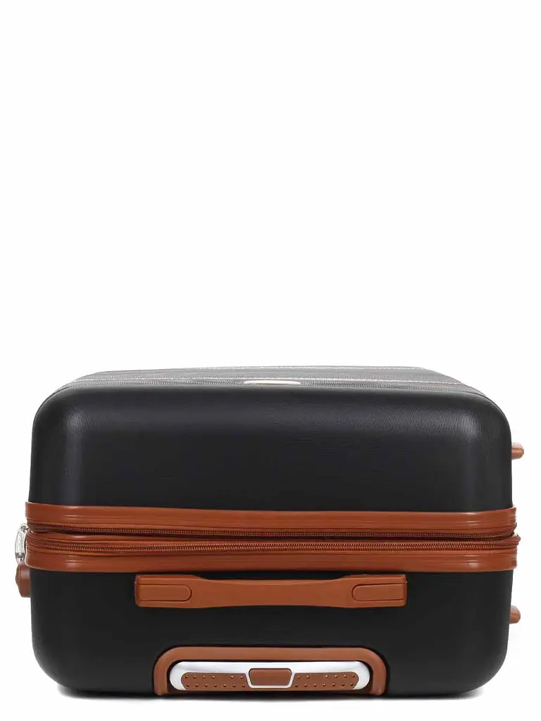 Валіза середня M ABS-пластик Worldline Airtex 629 67×45×27см 74л Чорна - фото 9
