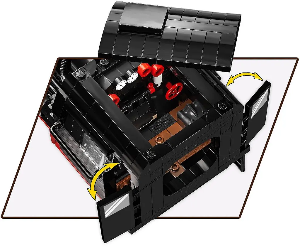 Конструктор Cobi Локомотив DR BR Class 52 масштаб 1:35, 2505 деталей (COBI-6282) - фото 8