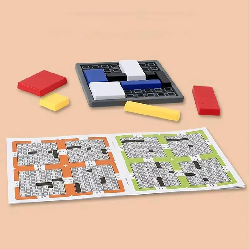 Детская интерактивная головоломка Ummi Logic puzzles Colorful - фото 5