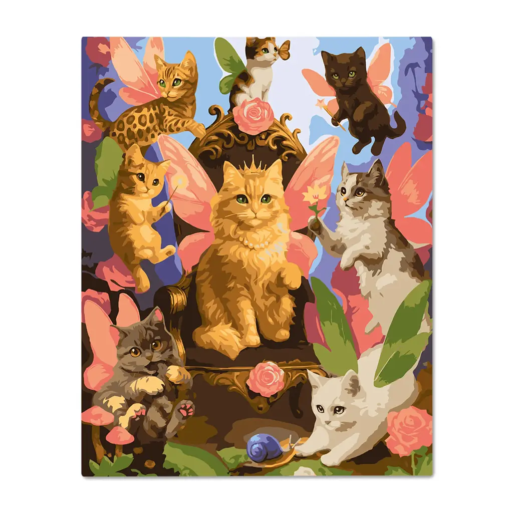 Картина за номерами «Котофеї»