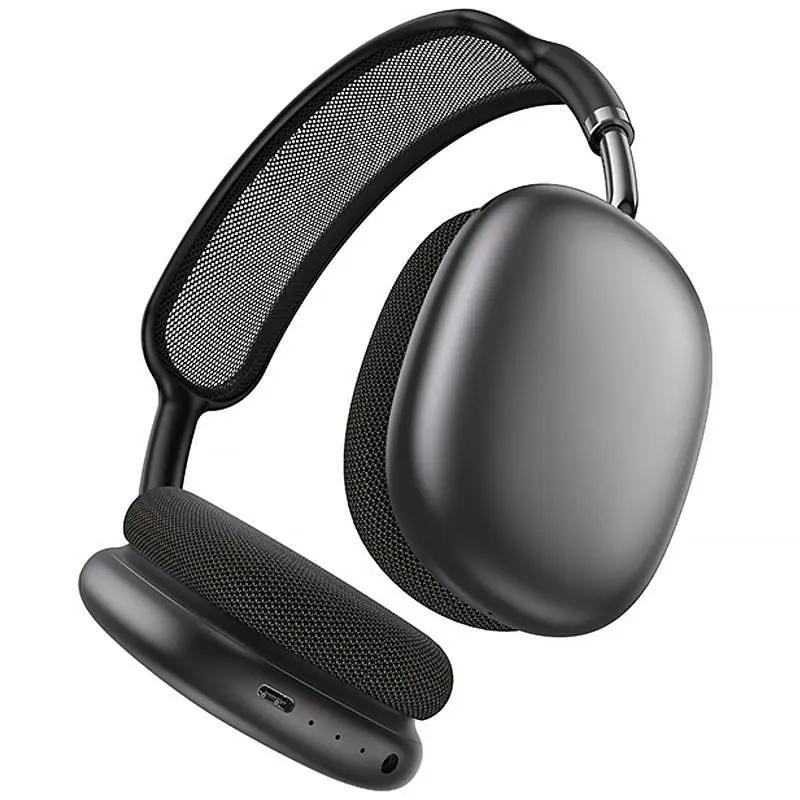 Беспроводные накладные наушники Hoco W65 Plus, ANC, BT5.4, AUX, 400mAh, 45h, deep space gray - фото 3