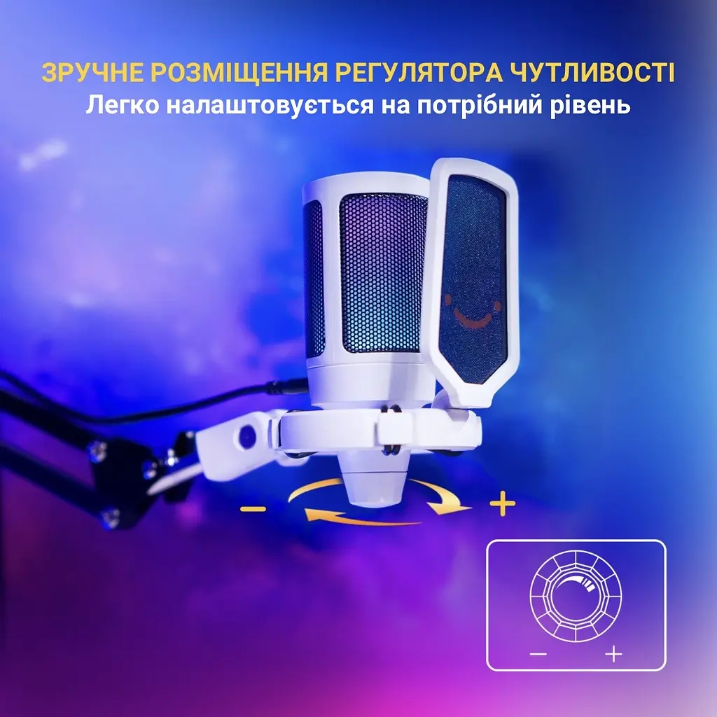 Мікрофон Fifine USB (A6TW) - фото 8