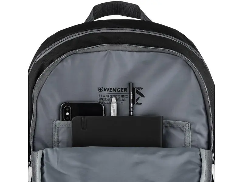 Рюкзак міський Wenger Quadma / grey (653215) - фото 9