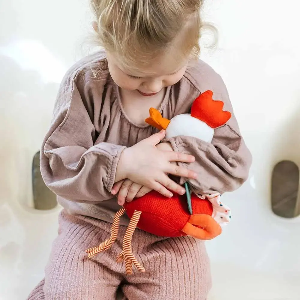Іграшка Lilliputiens Курочка Полетт з розвиваючими елементами (83262) - фото 4