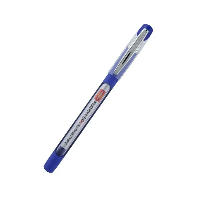 Ручка кулькова 0,7мм 10км UX-10 000-02 Unimax Top Tek Fusion синя (644216952106) - фото 2