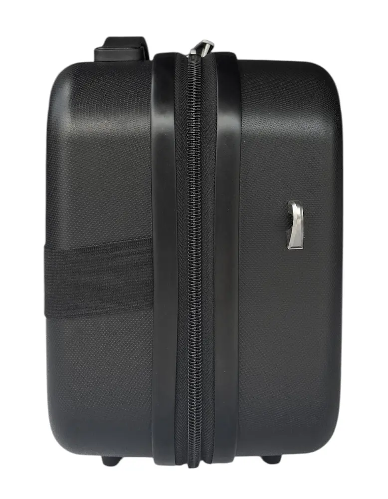 Бьюті-кейс Carbon 65903 поліпропілен 28х32х18 см 12 л Чорний - фото 5