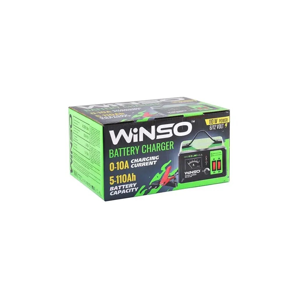 Зарядний пристрій для автомобільного акумулятора WINSO 139300 - фото 3