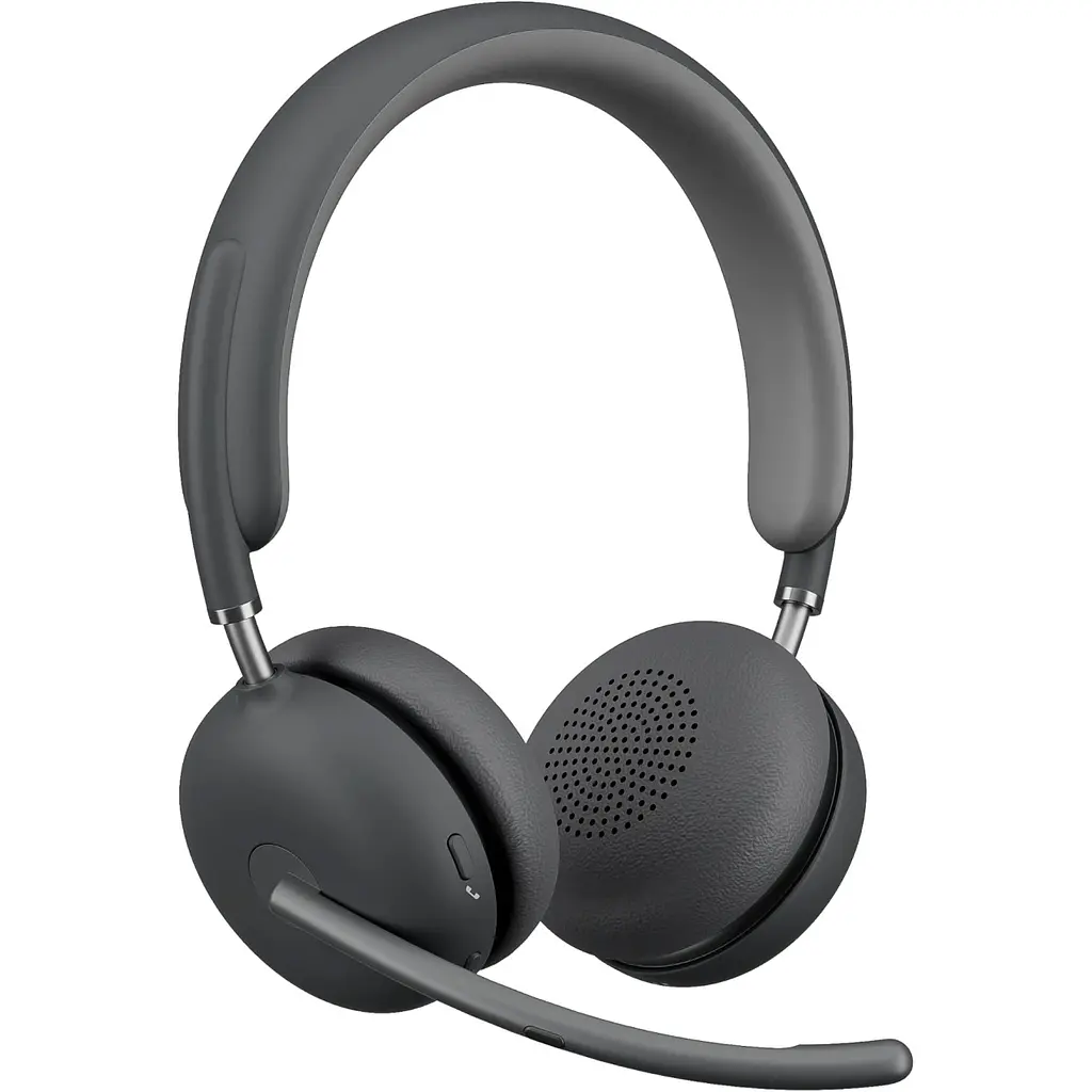 Компьютерная гарнитура Logitech Zone Wireless 2 UC Version Graphite [981-001152] [111117] - фото 2