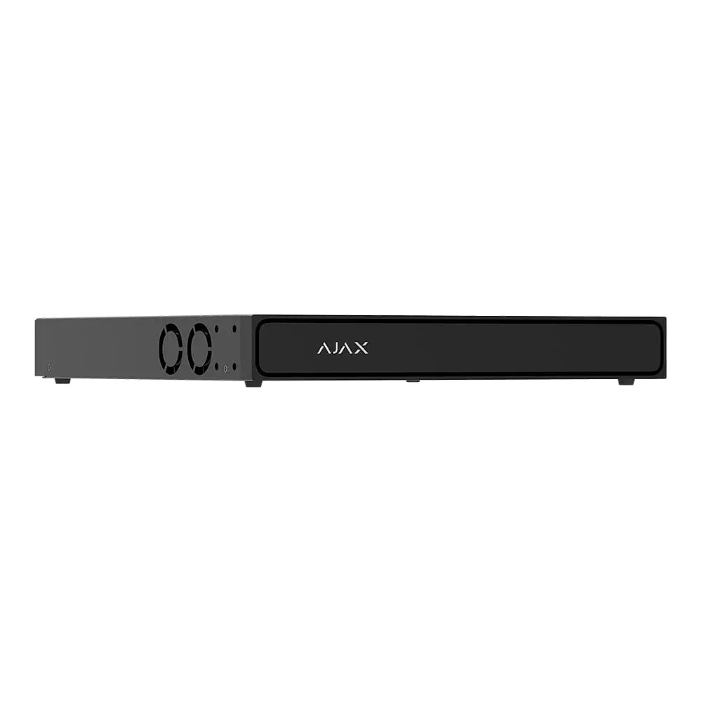 IP-відеореєстратор 16-канальний 12Mp Ajax NVR H2D16PAC (16-ch) Black з 16 портами PoE (26-00730) - фото 9