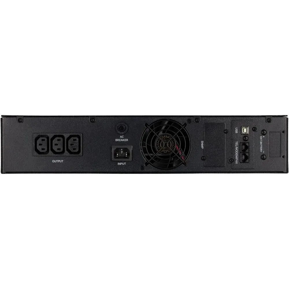 Линейно-интерактивный ИБП 2E PS1000RT, 1000VA/800W, RT2U, LCD, USB, 3xC13 (2E-PS1000RT) - фото 3