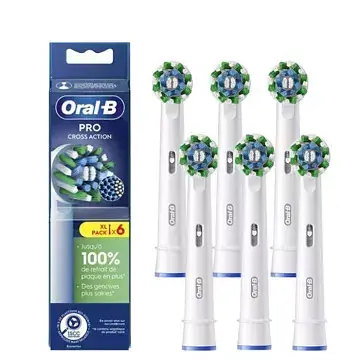 Насадки для електричної зубної щітки Oral-B Cross Action EB50RX (6) - фото 7