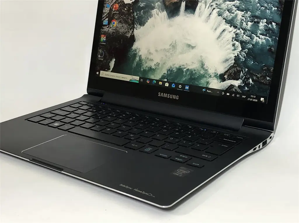 Ноутбук Samsung NP940X3G / 13.3" (3200x1800) IPS Touch / i5-4200U / 4GB / 128GB SSD / Win10Pro / Backlight - Б/в - фото 4