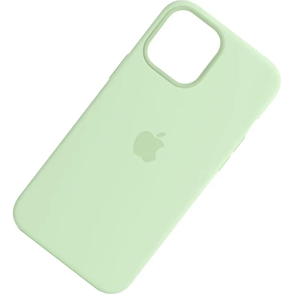 Чохол Silicone Case для Apple iPhone 16 Pro Pistachio АА [115019] - фото 3
