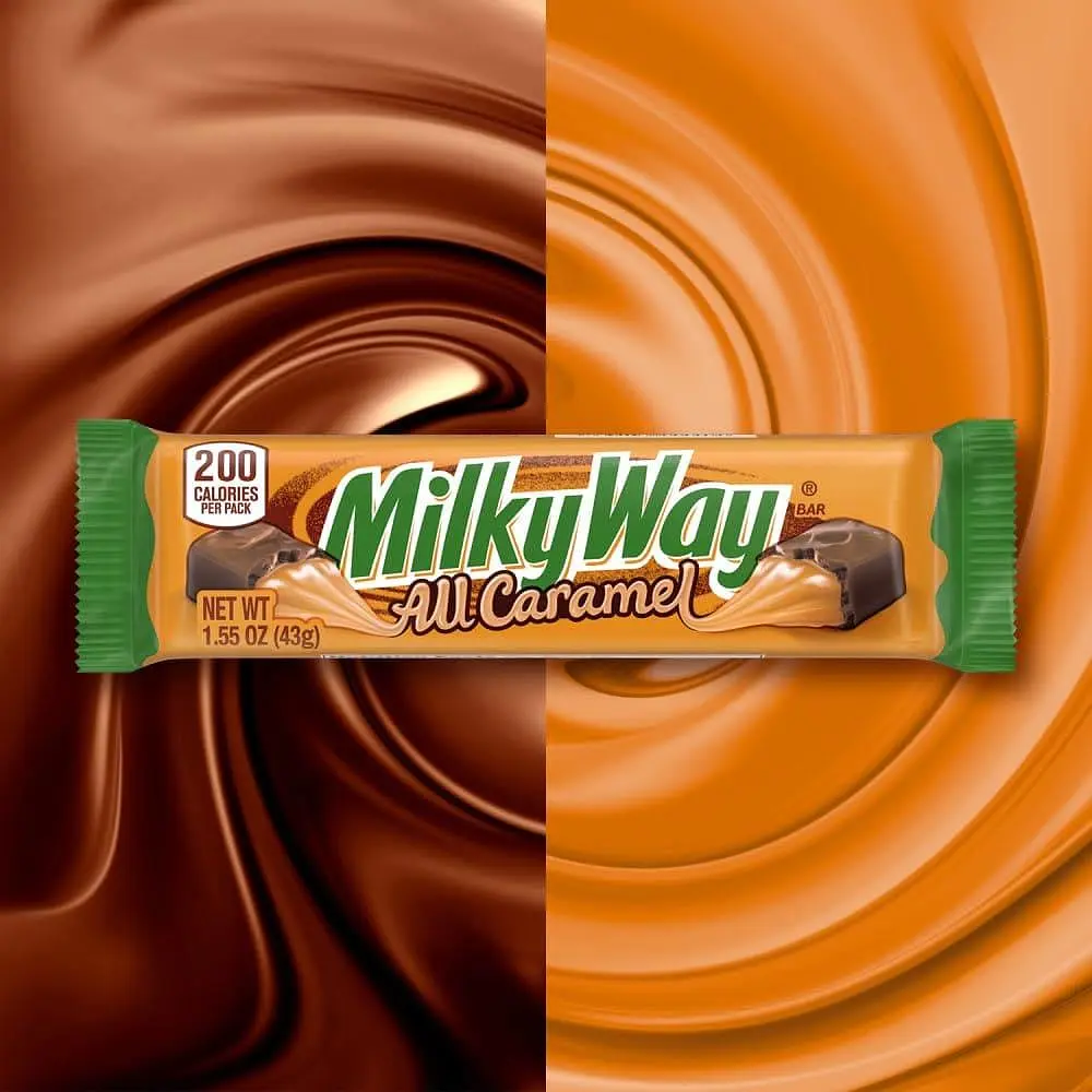 Шоколадний батончик Milky Way All Caramel Milk Chocolate Bar 43 г - фото 3