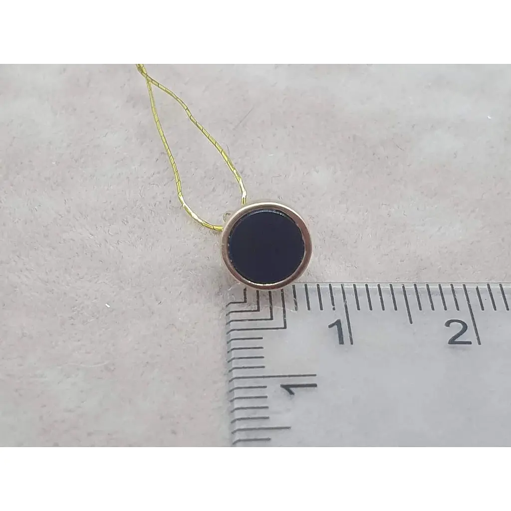 Золотые серьги Платон с агатом. 2С196/67Б - фото 4