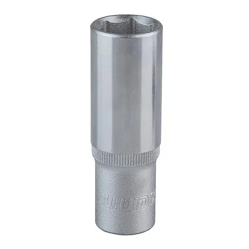 Торцева головка Alloid глибока 1/2" 6 шестигранна 18 мм (ТГГ - 41118M)