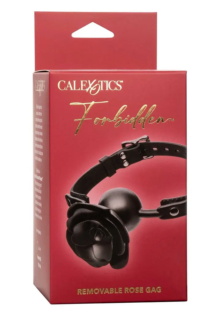 Кляп Calexotics Removable Rose (чорний) - фото 2