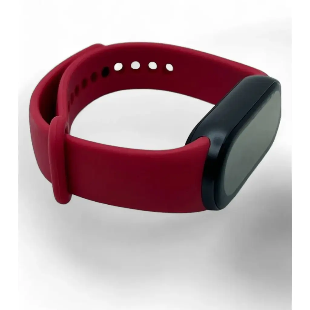 Силиконовый ремешок BeCover для Xiaomi Mi Smart Band 9 Red Wine (711969) - фото 2