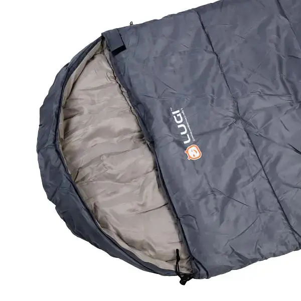 Спальный мешок Lugi с серым капюшоном LU009 - фото 2