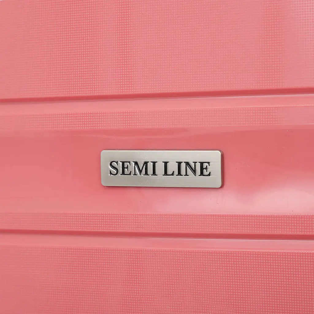 Валіза велика Semi Line 30 дюймів (L) Polypropylene Pink (T5615-3) - фото 9