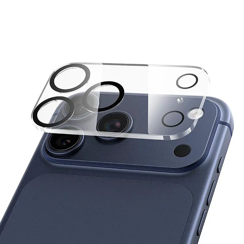 Захисне скло для камери iPhone 17 Pro Max HOCO 3D night shooting circle lens glass set (25PCS) G13 - фото 2