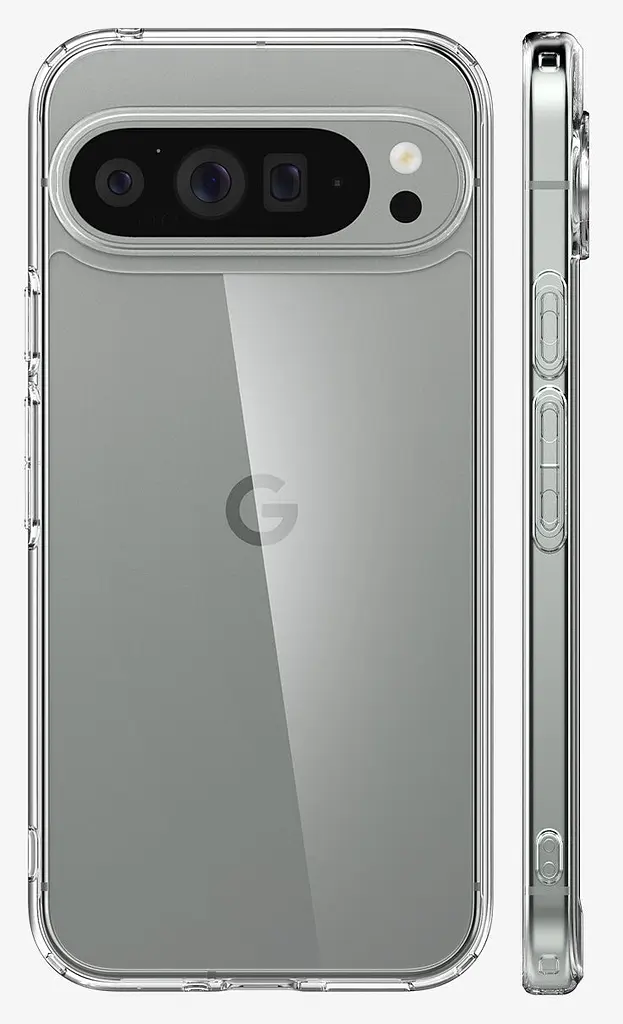Чохол протиударний Spigen Ultra Hybrid для Google Pixel 9 Pro XL (6.8") Crystal Clear ACS07721 - фото 8