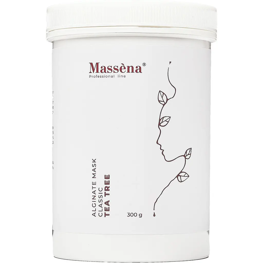 Альгінатна маска для обличчя Massena Tea Tree чайне дерево 300 г